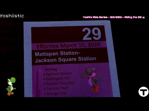 The Late-Night Package, Brilliant! | Yoshi's Ride Series {S3-E06} - Riding the 29 🚌 - {MBTA}