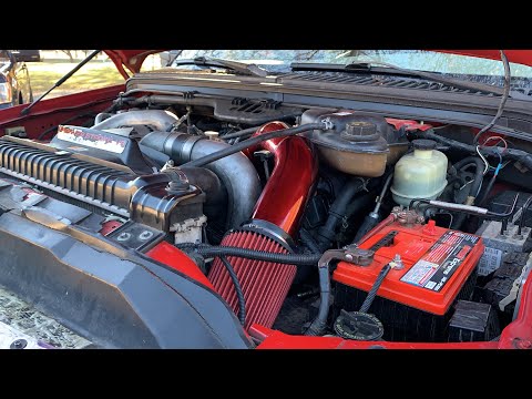 6.0 GETS NEW COLD AIR INTAKE!