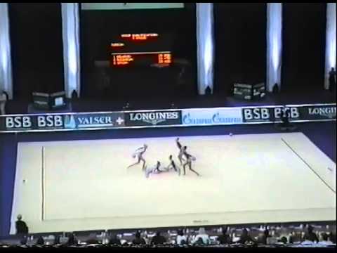 European Championship in Rhythmic Gymnastics 2005, Moscow, Team Latvia, juniors, 5 balls