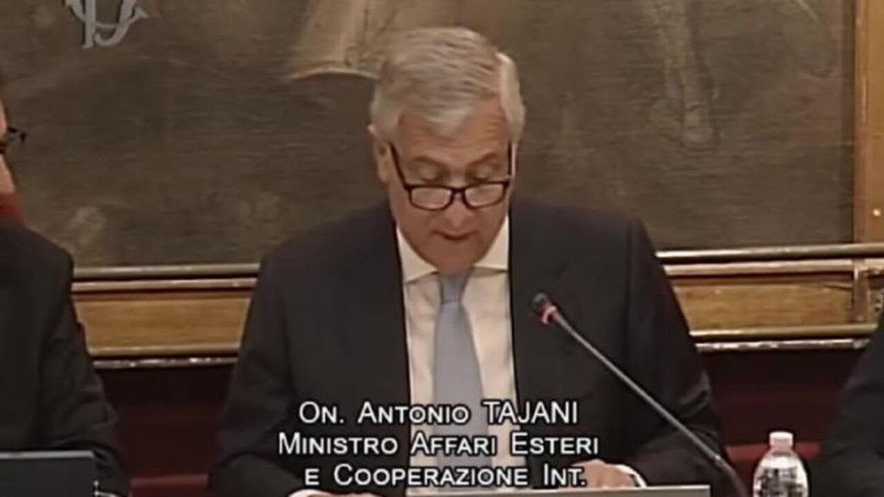 Tajani: Hormuz non è una crisi regionale è uno shock globale che incide sulla nostra sicurezza