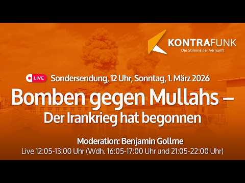 Sondersendung: Bomben gegen Mullahs – Der Irankrieg hat begonnen
