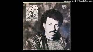 Download lagu Lionel Richie – Say You, Say Me (Extended Single Version 1985) mp3