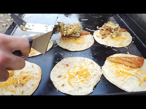 Easy Griddle Breakfast Tacos Recipe for New Griddle Owners