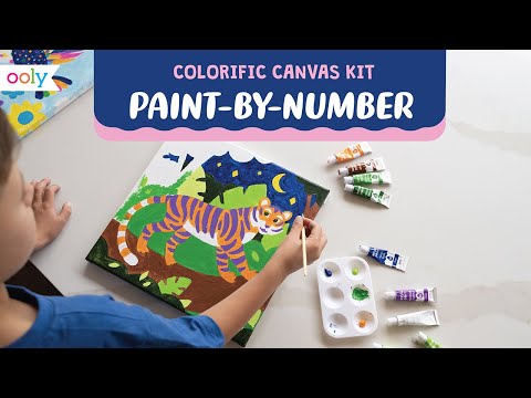 Colorific Canvas Paint By Number Kit - Marvelous Moth