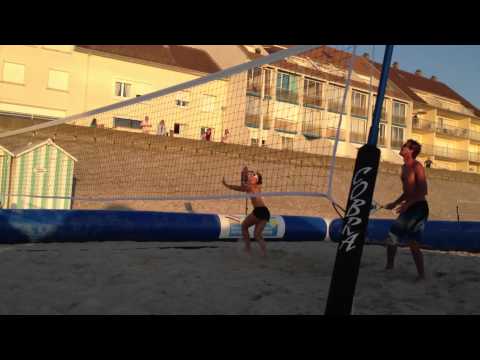 Great Beach Tennis Rally