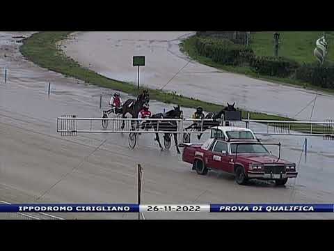 Aversa trotto 26 Novembre 2022 - Prova di qualifica