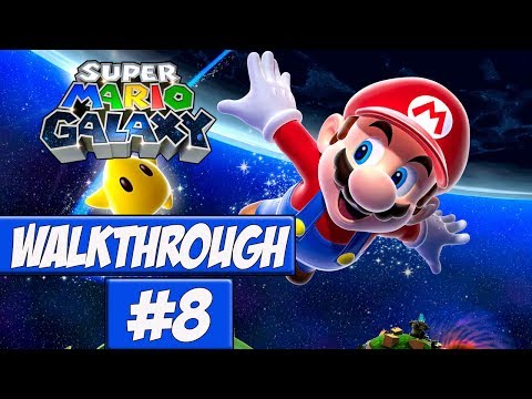Super Mario Galaxy Walkthrough Ep.8 w/Angel - Speed Run!