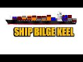 Ship Bilge Keel Ship In Dry Dock