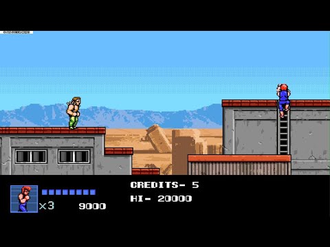 Double Dragon 4 - Headbutt-nado!