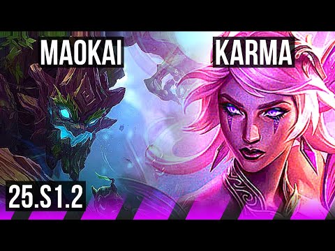 MAOKAI & Azir vs KARMA & Ziggs (SUP) | KR Diamond | 25.S1.2