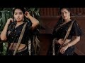 Actress Malavika Menon Hot Malavika Menon Sexy Video Reels Saree Tiktok