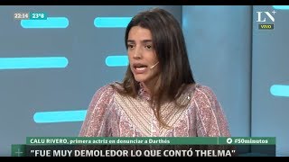Calu Rivero: &quot;Sentí la necesidad de cuidar a Thelma&quot; - Entrevista en LN+