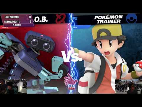 Hand of the King - Benny&TheJets(R.O.B.) VS JellyTarzan(Pokemon Trainer) - W. Round 2