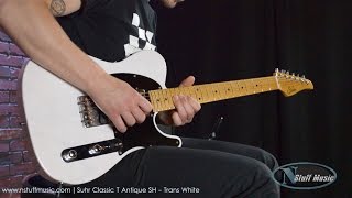 Video thumbnail for Suhr Classic T Antique SH - Trans White | N Stuff Music by N Stuff Music