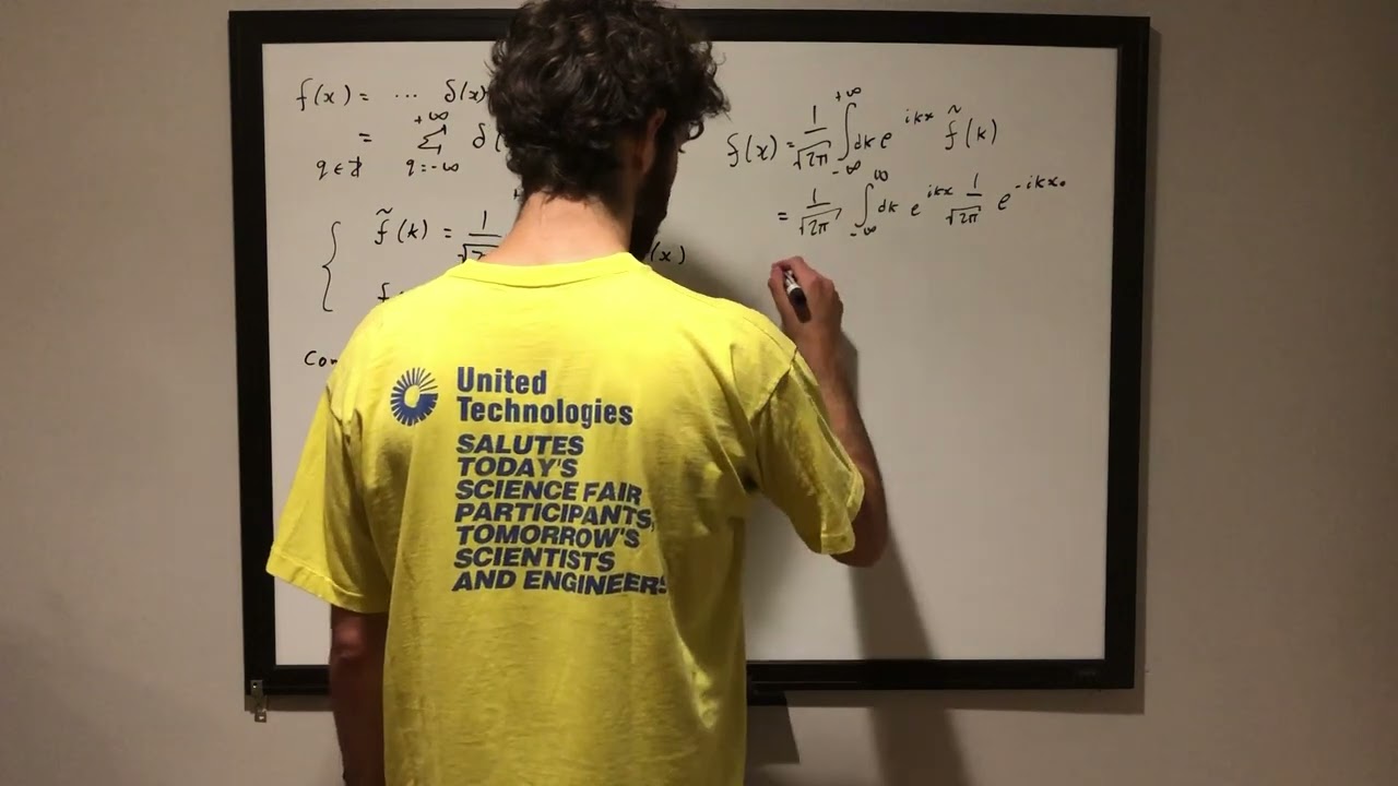 Fourier Transforms and The Dirac Delta Function - Dirac Delta Functions Part 3b