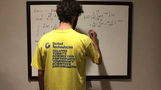 Fourier Transforms and The Dirac Delta Function - Dirac Delta Functions Part 3b