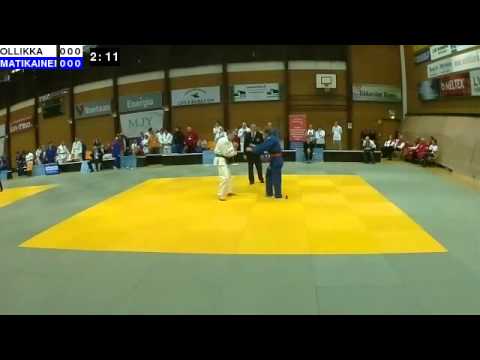 Sovelletun judon SM 2015: SM-66: OLLIKKA - MATIKAINEN