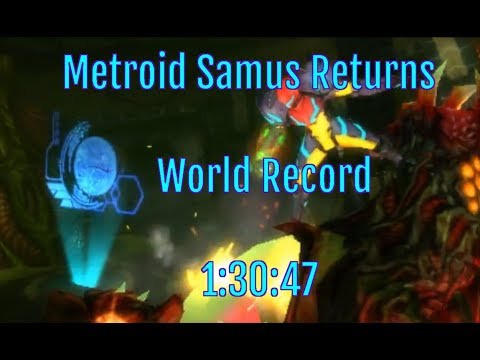 Metroid Samus Returns Any% Normal Speedrun in 1:30:47 (1:21:56 IGT) (Former World Record)