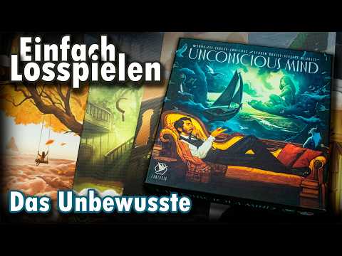 Das Unbewusste - Brettspiel verständlich erklärt (Unconscious Mind Regeln auf Deutsch)