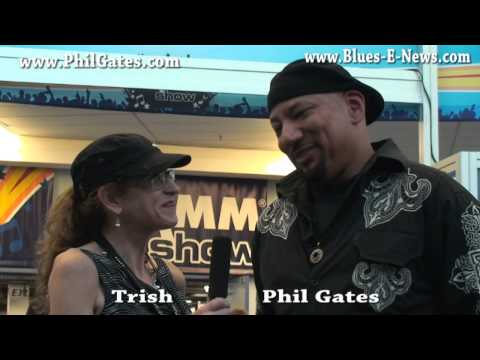 Phil Gates Tells Trish @ Winter NAMM 2014