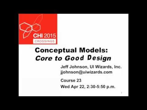Conceptual Models: Core to Good Design