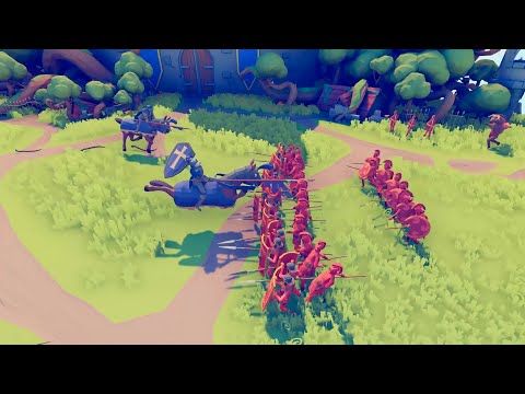 5 Cavalry(Secret Unit) vs Every Unit + Location - TABS Battle and Campaign Creator Update