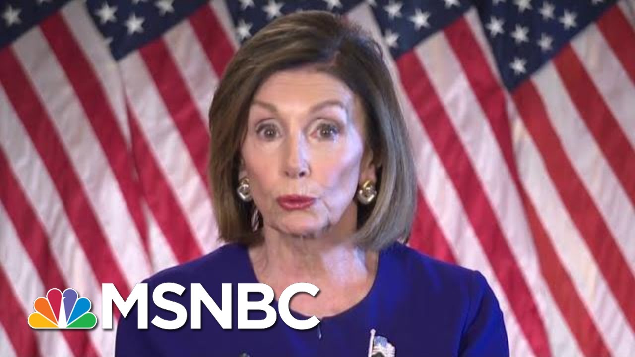 Speaker Pelosi Launches Probe To Impeach Trump For First Time | The Beat With Ari Melber | MSNBC - YouTube