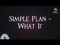 Simple Plan - What If 《Lyrics》