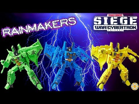 Transformers Siege Rainmakers: Acid Storm, Ion Storm & Nova Storm