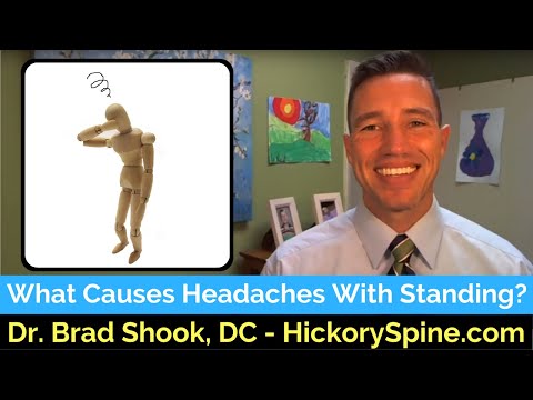 What Causes Headaches When You Stand Up? - Chiropractor Hickory, NC