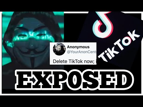 ANONYMOUS EXP0SES TIKTOK. SHOCKING DETAILS.