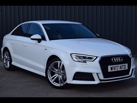 WV17NTD Audi A3 1.4 TFSI S Line 4dr S Tronic SAT NAV