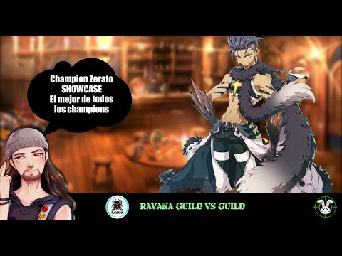 Epic seven (ES) GVG Con Champion Zerato El que siempre termina MVP