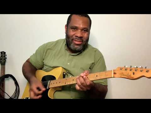GUITAR LESSON ON CHORDS AND DOUBLE STOP IDEAS FOR "MINOR CHORDS" WITH KIRK FLETCHER