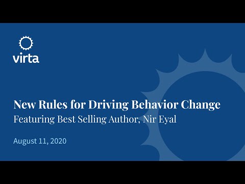 Webinar: New Rules for Behavior Change (August 11, 2020)