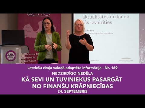 Video ziņas Nr. 169 “Nedzirdīgo nedēļa, 24. septembris”
