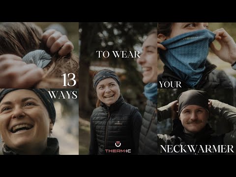 How to wear your neckwarmer | 13 ways to wear it