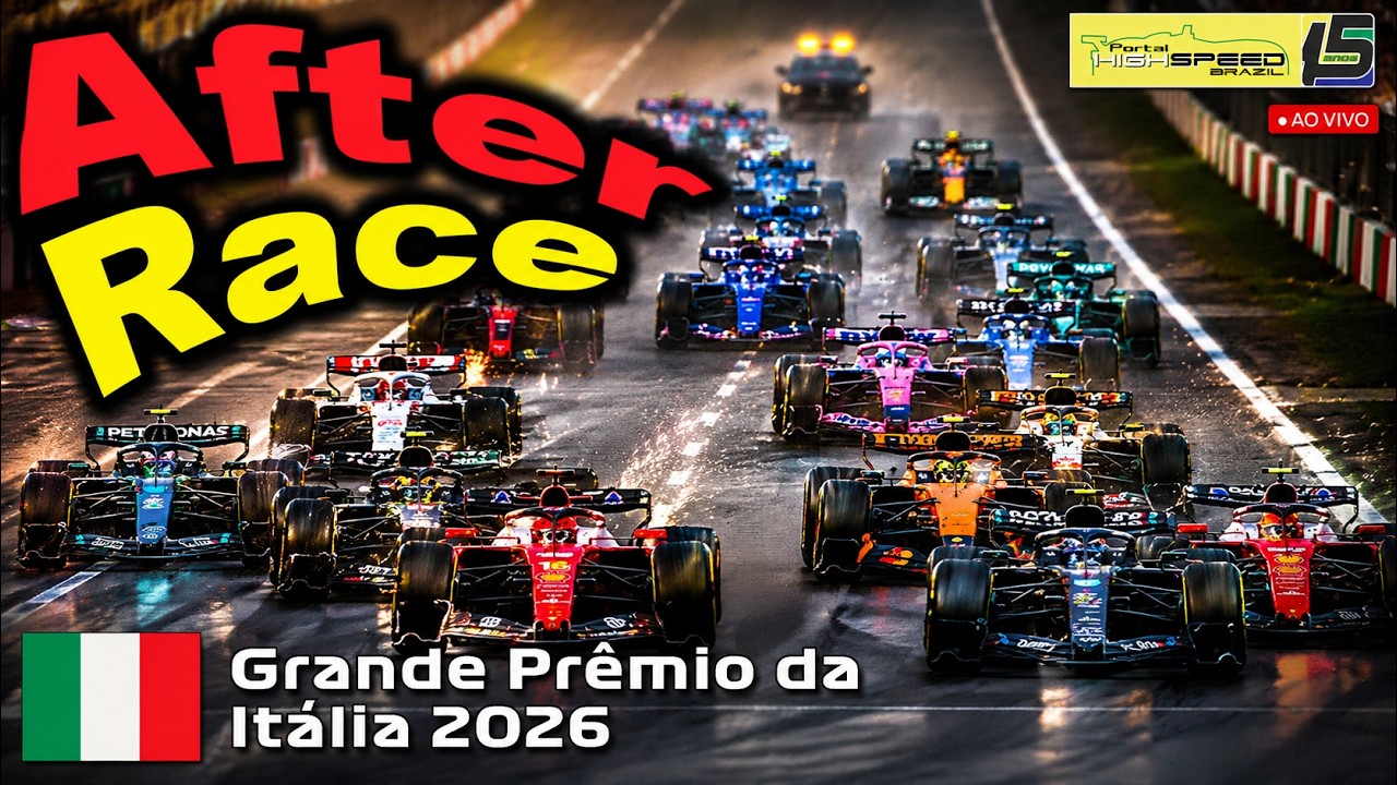 🏁 AO VIVO | Fórmula 1 - GP da Itália 2026 | AFTER RACE