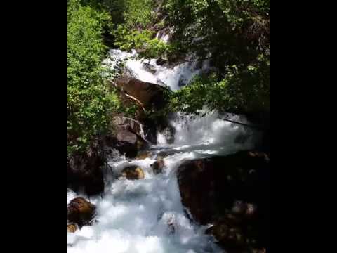 The hike out of the camp runs along Big Pine Creek and is loaded with waterfalls.