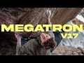 Megatron V17: A Session on One of the Hardest Boulders in the World