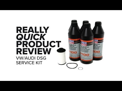 VW/Audi MQB 02E DSG Transmission Service Kit - Really Quick Product Review