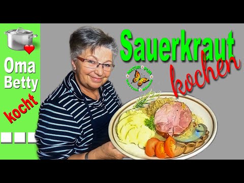 Cooking sauerkraut according to my old Erzgebirge recipe