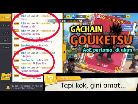 GACHA GOUKETSU ITU SESUATU BANGET 🤙💪 NO GOUKETSU NO LIFE! || OPM: THE STRONGEST