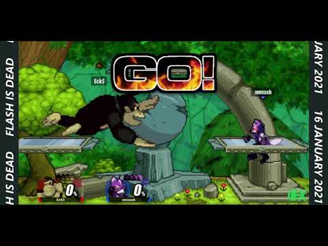 iC3 Prolific (Donkey Kong) vs ARO Vash (Fox) - Pool B RR - Flash is Dead