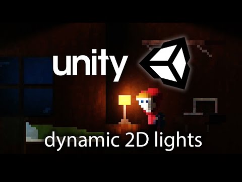 Dynamic Lights (using Unity 2D)