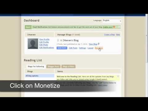 D) Blogging - Advance 4 - Monetize Your Bog