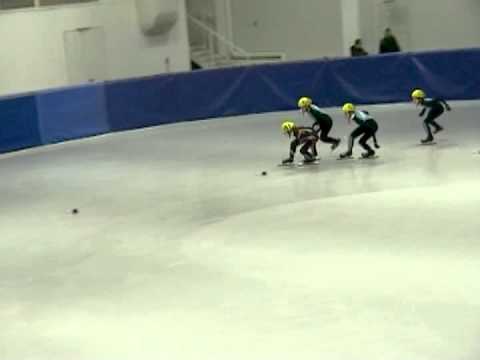 Junior OB 2013 NOVICE A BOYS SEMI-FINAL 333m HEAT:3 Rövidpályás Gyorskorcsolya