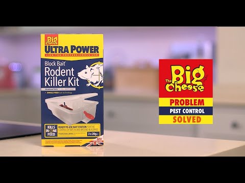 The Big Cheese Ultra Power Block Bait² Rodent Killer Kit - STV566