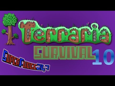 Xbox 360 Terraria Episode 10 Defeating Skeletron !!!!!!! with Superfudge247