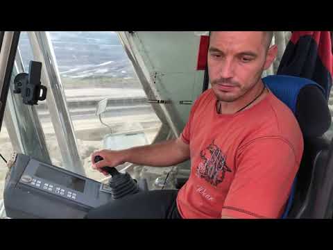 Liebherr 984 Excavator Loading Terex And Caterpillar 773D Dumpers - Labrianidis Mining Works